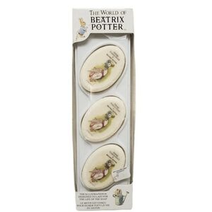 The World of Beatrix Potter 3 Soaps Jemima Puddle Duck & Beatrix Potter Vintage